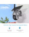 Camera supraveghere Ultra PTZ, Smart, Panou Solar 2,5W, Acumulatori 12000mAh, Wi-fi, Aplicatie iOS/ Android, Fara fire