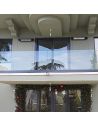 Incalzitor terasa cu Stand Veito Blade S 2,5kW, Electric, Infrarosu, Interior-Exterior, fibra Carbon, Aluminiu, Argintiu