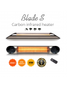 Incalzitor Veito Blade S 2,5kW, Electric, Infrarosu, Interior-Exterior, fibra Carbon, Aluminiu, Argintiu