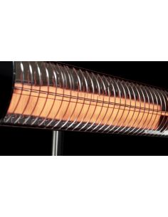 Incalzitor terasa Veito Blade S 2,5kW, Electric, Infrarosu, Interior-Exterior, fibra Carbon, Aluminiu, Negru