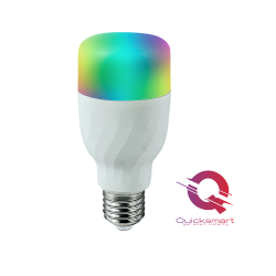 Bec inteligent Qsmart 7W RGBWW, Alexa/Google/iOS/Android, Dimabil, Programare, Wifi, LED