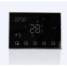 Termostat inteligent wireless Q8000L, Monitorizare smart temperatura, Aplicatie iOS/ Android, Ecran Led, Comenzi tactile, Negru