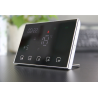 Smart wireless thermostat Q8000L, Smart temperature monitoring, iOS/ Android application, Led screen, Touch controls, Black