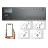 Kit Automatizare Incalzire Pardoseala Smart Q30, 4 zone, Termostate Wifi, IP, Control prin telefon