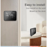 Q20 smart automation kit, Controller for underfloor heating, 8-16 zones, Full wireless, 6 Smart Wireless Thermostats, e-Hub