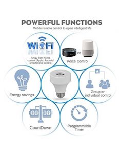 Dulie intelingenta Qsmart Q2, Amazon Alexa și Google Home, iOS/ Android, Ambient LED, Energy Save, Wifi